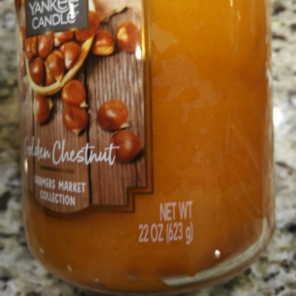 Yankee Candle, Golden Chestnut, Large Jar - Picture 2 of 4
